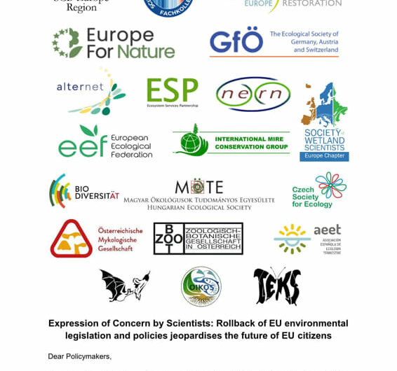 Lettre ouverte aux Responsables politiques européens à Propos des Reculs de l’Union européenne en Matière de Protection de l’Environnement